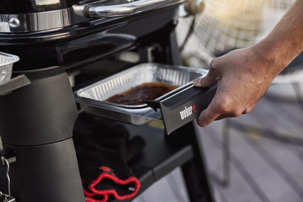 Lumin Compact Outdoor Electric Barbecue Grill, Black - Image 5