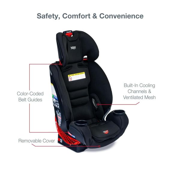 Britax One4Life ClickTight All-in-One Car Seat, Eclipse Black - Image 8