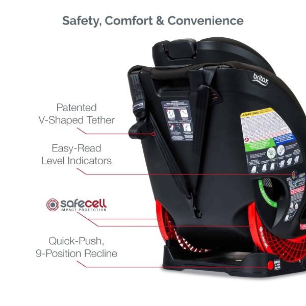 Britax One4Life ClickTight All-in-One Car Seat, Eclipse Black - Image 4