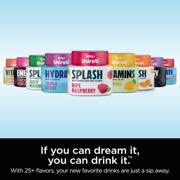 Thirsti Drink System, Soda Maker, Create Unique Sparkling   Still Drinks, Personalize Size   Flavor, Grey - Image 2