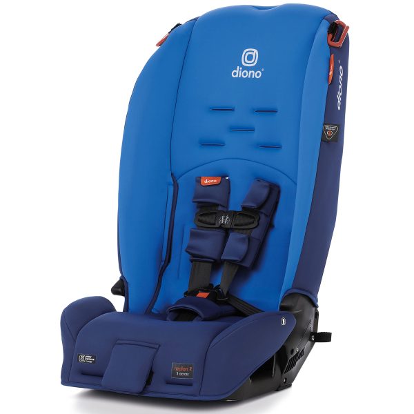 Diono Radian 3R, 3-in-1 Convertible Car Seat, Rear Facing   Forward Facing, Slim Fit 3 Across, Blue Sky
