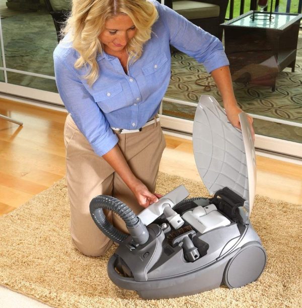 Elite 81714 Pet Friendly Ultra Plush Lightweight Bagged Canister Vacuum - Image 8