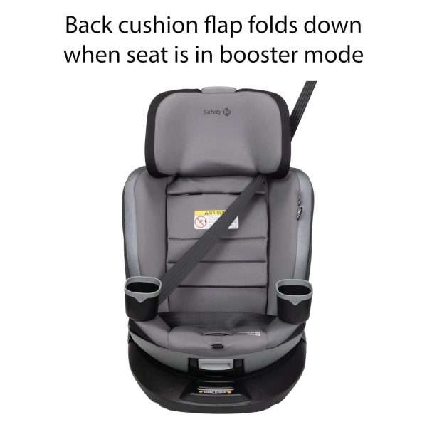 Safety 1st Turn and Go 360 DLX Rotating All-in-One Car Seat, Provides 360° seat Rotation, High Street - Image 3
