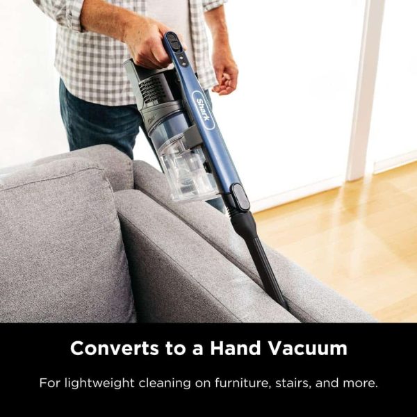 IZ363HT Anti-Allergen Pet Power Cordless Stick Vacuum Self-Cleaning Brushroll, PowerFins, 50min Runtime, Blue - Image 13