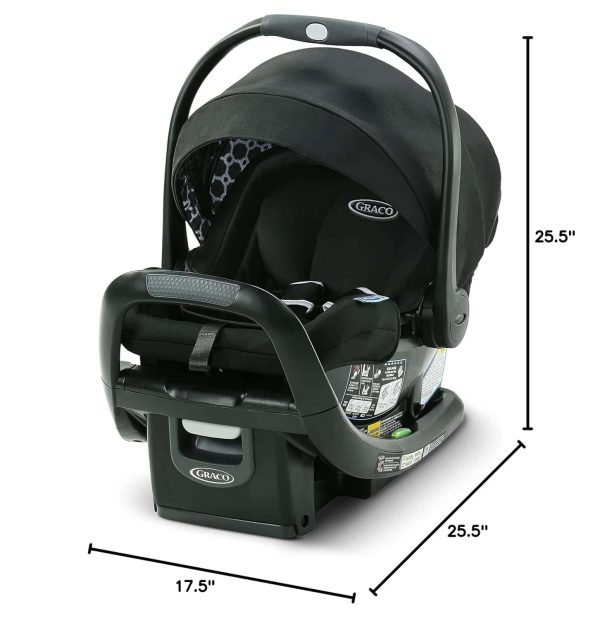 Graco SnugRide SnugFit 35 LX Infant Car Seat | Baby Car Seat with Anti Rebound Bar, Finn - Image 7