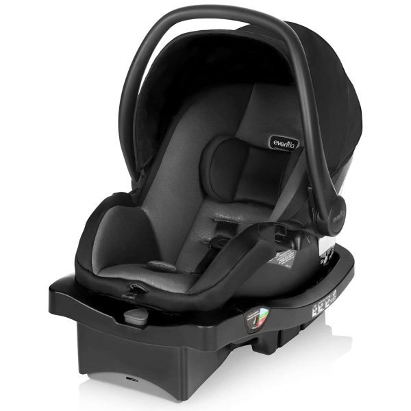 Evenflo LiteMax 35 Infant Car Seat, Lightweight, Extended Use, Belt Lock-Off, Ergonomic Handle - Image 3