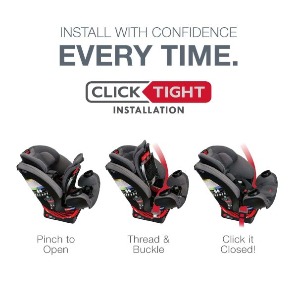 Britax One4Life ClickTight All-in-One Car Seat, Eclipse Black - Image 3