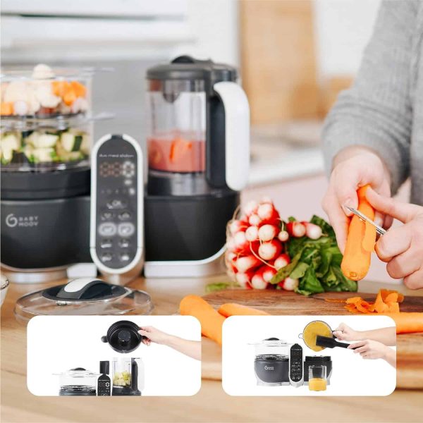Babymoov Duo Meal Station Food Maker 6 in 1 Food Processor with Steam Cooker - Image 6
