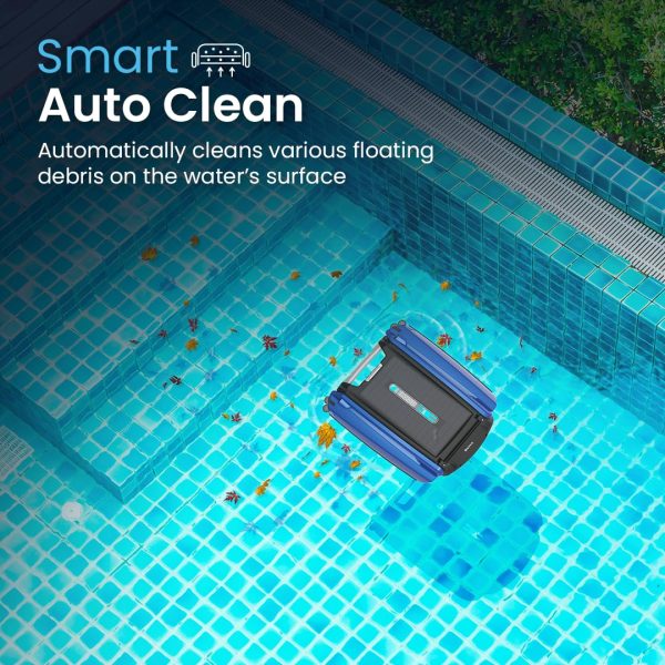Betta SE Solar Powered Automatic Robotic Pool Skimmer Cleaner, Blue - Image 6