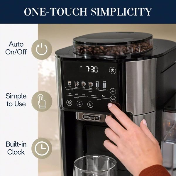 Stainless TrueBrew Automatic Coffee Maker with Bean Extract Technology - Image 11