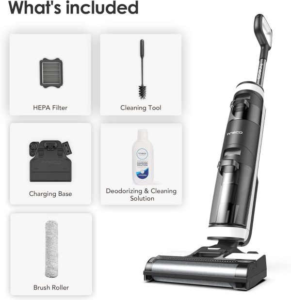 Floor ONE S3 Cordless Hardwood Floors Cleaner, Lightweight Wet Dry Vacuum Cleaners for Multi-Surface Cleaning with Smart Control System - Image 2