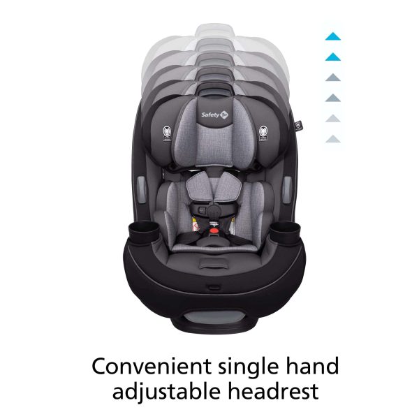 Safety 1st Grow and Go All-in-One Convertible Car Seat, Rear-facing 5-40 pounds, Harvest Moon - Image 11