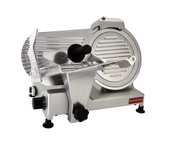 BESWOOD 10  Premium Chromium-plated Steel Blade Electric Deli Meat Cheese Food Slicer Commercial