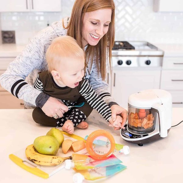 Baby Brezza One Step Baby Food Maker Deluxe   Set of 3 Pouches + 3 Funnels - Image 8