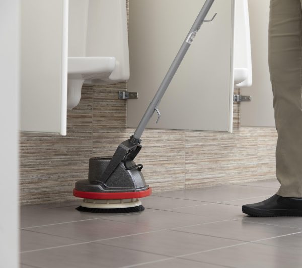 Oreck Commercial Orbiter Hard Floor Cleaner Machine, Multi-Purpose Floor Cleaning, Gray/Red - Image 6
