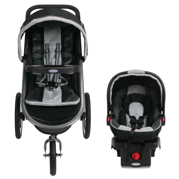 Graco FastAction Fold Jogger Click Connect Travel System   Gotham - Image 4