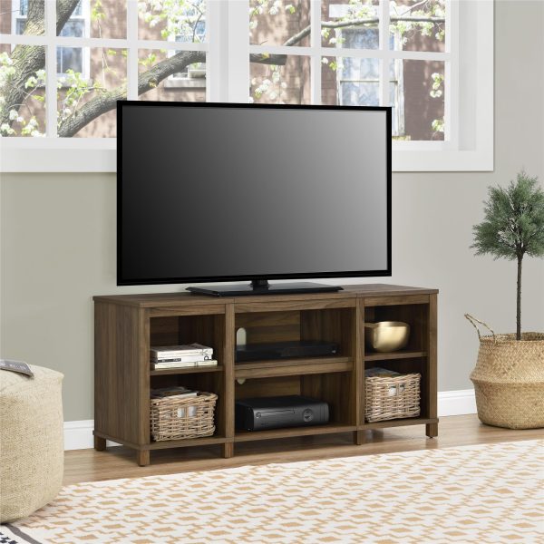 Parsons TV Stand for TVs up to 50 , Canyon Walnut - Image 12