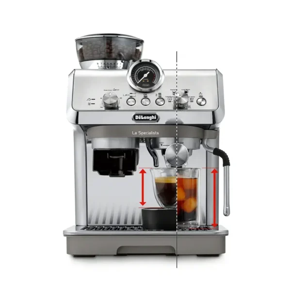La Specialista Arte Evo Espresso Machine with Cold Brew   Stainless Steel - Image 5