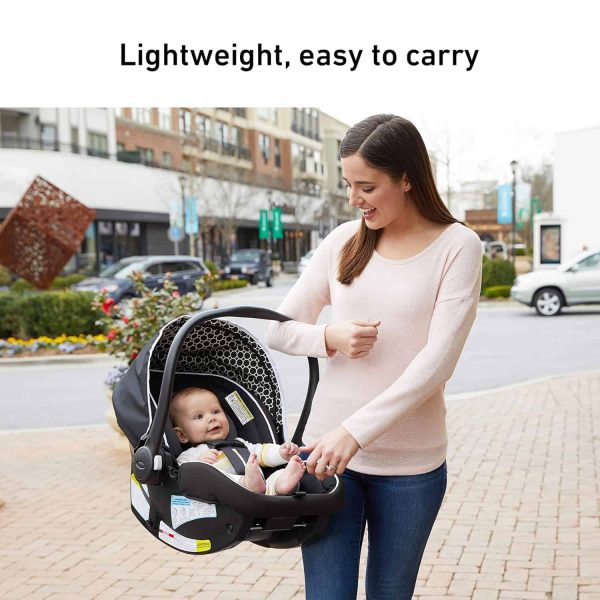 Graco SnugRide 35 Lite LX Infant Car Seat (SnugRide, Studio) - Image 4