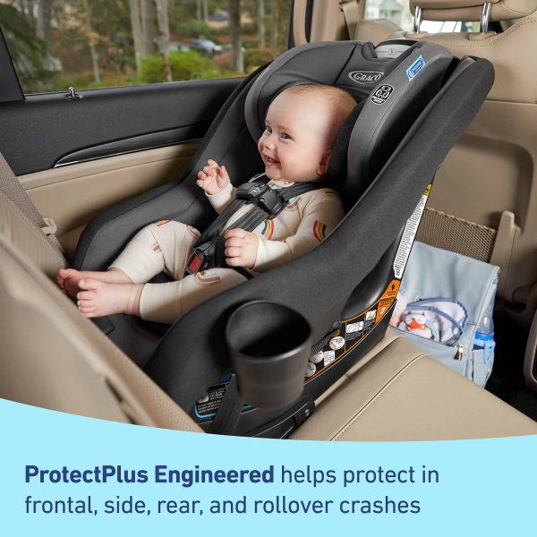 Graco Contender Slim Convertible Car Seat, West Point - Image 4