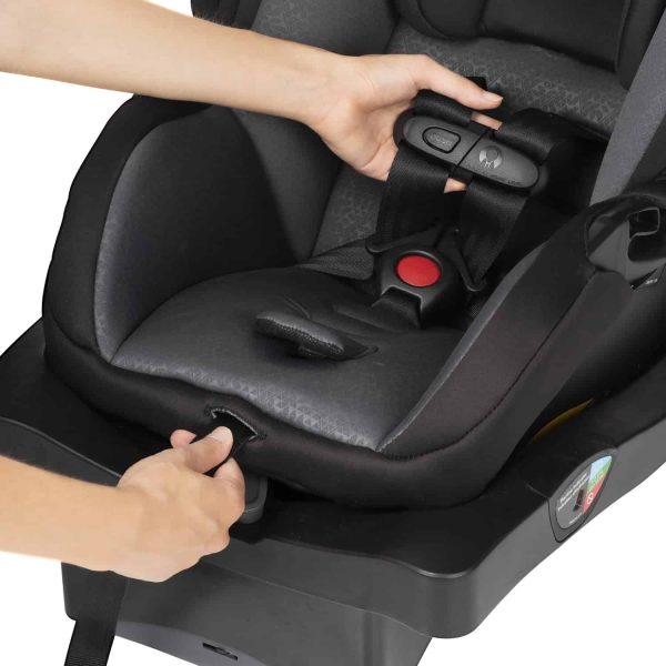Evenflo LiteMax 35 Infant Car Seat, Lightweight, Extended Use, Belt Lock-Off, Ergonomic Handle - Image 7