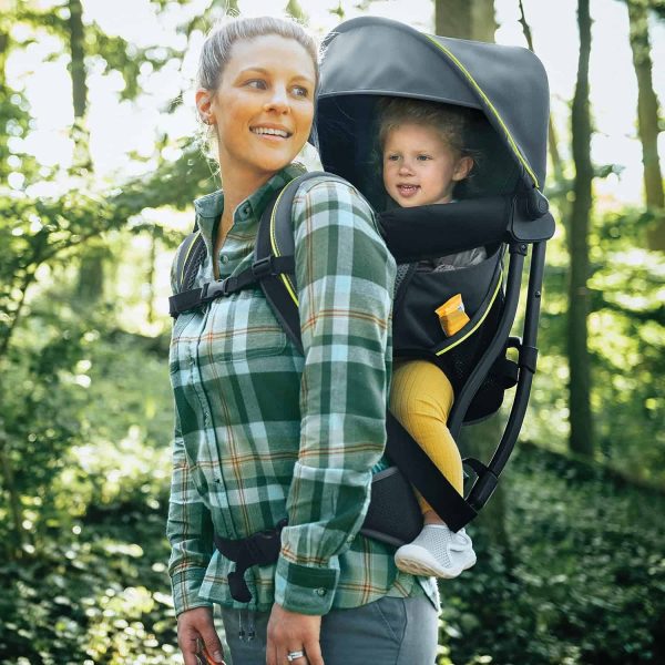 Chicco SmartSupport Aluminum Frame Backpack Carrier, Lightweight Baby Backpack Carrier | Solar/Grey   New Model - Image 2