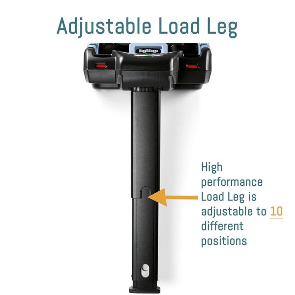 Peg Perego Primo Viaggio Nido Car Seat Base with Load Leg, Black - Image 4
