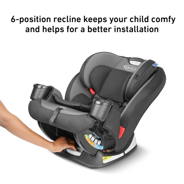 Graco TriRide 3 in 1 Car Seat | 3 Modes of Use from Rear Facing to Highback Booster Car Seat, Clybourne - Image 3