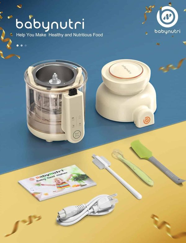 BABYNUTRI Auto Glass Baby Food Maker, Baby Food processor, Blender   Steamer - Image 7