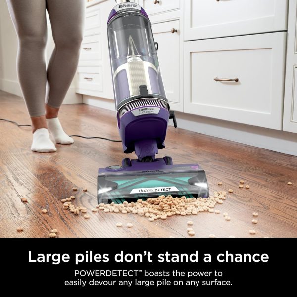 PowerDetect Upright Vacuum with DuoClean Detect Technology, Self-Cleaning Brushroll, and XL Dustcup   Eggplant - Image 5