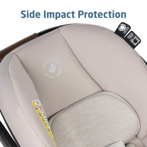 Maxi-Cosi Mico Luxe Infant Car Seat, New Hope Tan - Image 5