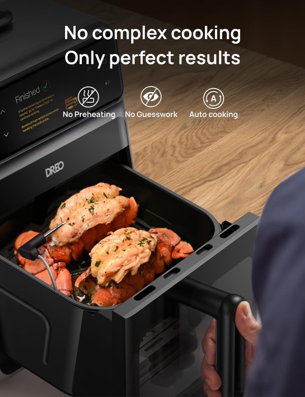 ChefMaker Combi Fryer, 3 professional cooking modes, 6 QT - Image 7