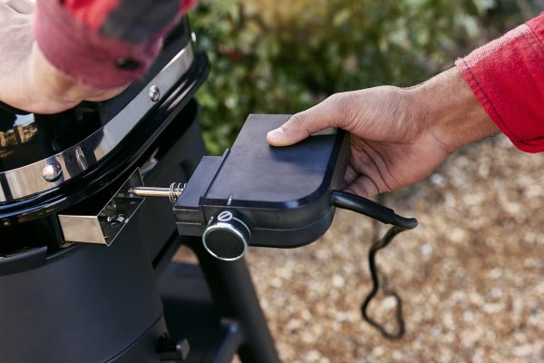 Lumin Compact Outdoor Electric Barbecue Grill, Black - Image 12
