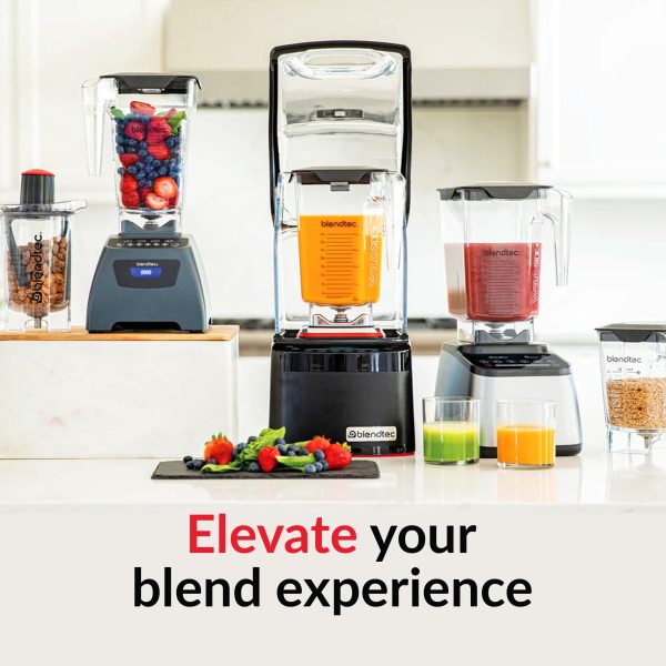 Blendtec Total Blender Classic   Includes FourSide Jar (75 oz)   10-Speed Professional-Grade Countertop Blender, Black - Image 6