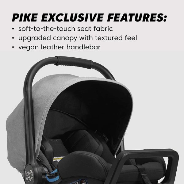 Baby Jogger City GO 2 Infant Car Seat, Pike with Leatherette - Image 5