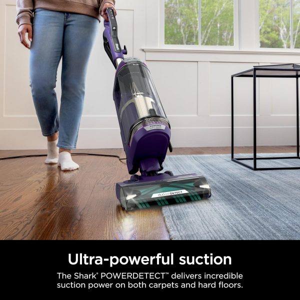 PowerDetect Upright Vacuum with DuoClean Detect Technology, Self-Cleaning Brushroll, and XL Dustcup   Eggplant - Image 8