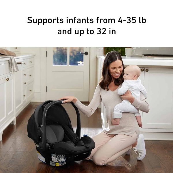 Graco SnugRide SnugFit 35 LX Infant Car Seat | Baby Car Seat with Anti Rebound Bar, Finn - Image 2