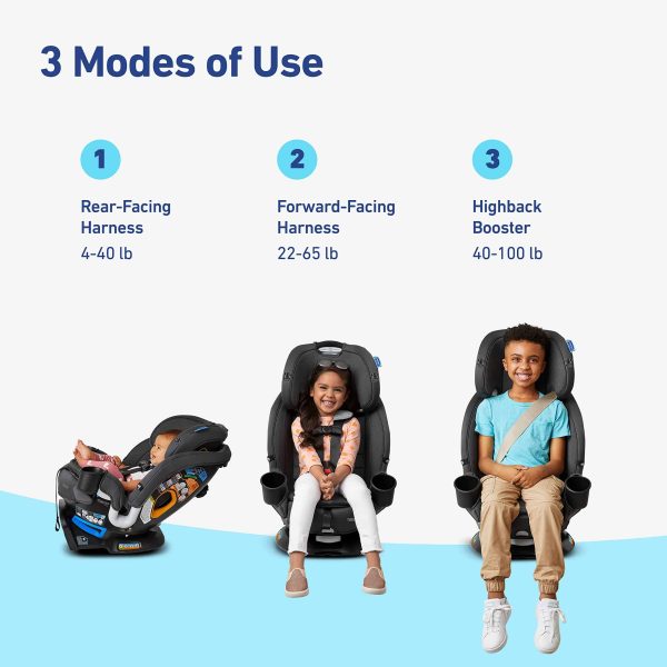 Graco Turn2Me 3-in-1 Car Seat, London - Image 6