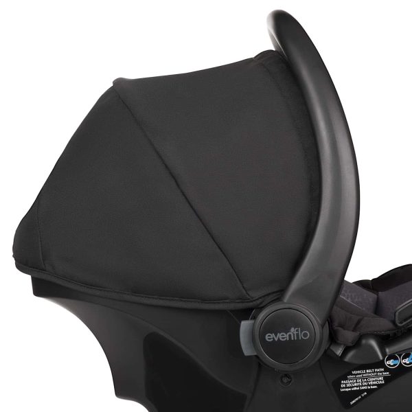 Evenflo LiteMax 35 Infant Car Seat, Lightweight, Extended Use, Belt Lock-Off, Ergonomic Handle - Image 5