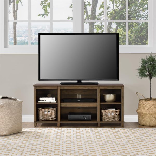 Parsons TV Stand for TVs up to 50 , Canyon Walnut - Image 11