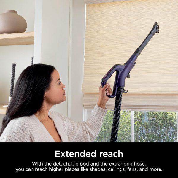 PowerDetect Upright Vacuum with DuoClean Detect Technology, Self-Cleaning Brushroll, and XL Dustcup   Eggplant - Image 17