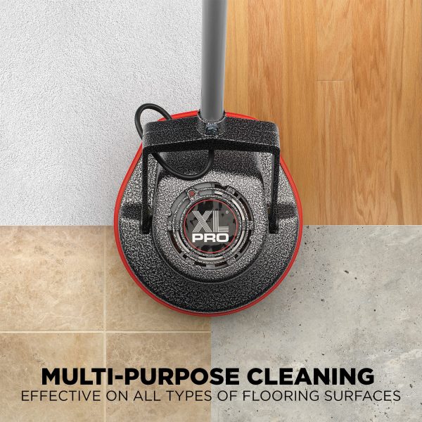 Oreck Commercial Orbiter Hard Floor Cleaner Machine, Multi-Purpose Floor Cleaning, Gray/Red - Image 10