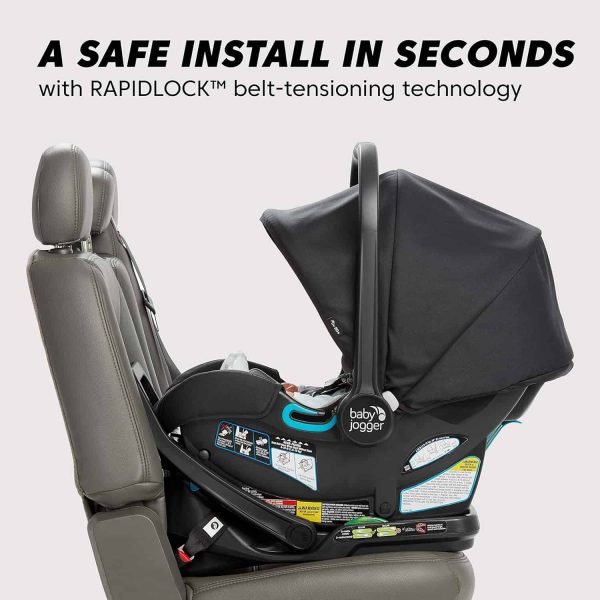 Baby Jogger City GO 2 Infant Car Seat, Pike with Leatherette - Image 3