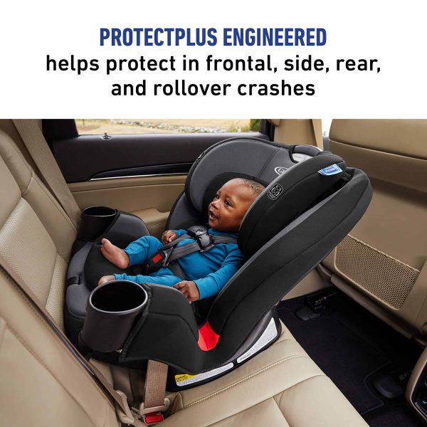 Graco TriRide 3 in 1 Car Seat | 3 Modes of Use from Rear Facing to Highback Booster Car Seat, Clybourne - Image 5