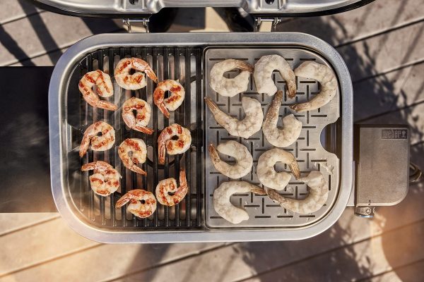 Lumin Compact Outdoor Electric Barbecue Grill, Black - Image 8