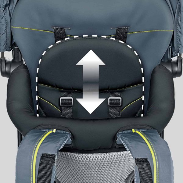 Chicco SmartSupport Aluminum Frame Backpack Carrier, Lightweight Baby Backpack Carrier | Solar/Grey   New Model - Image 7
