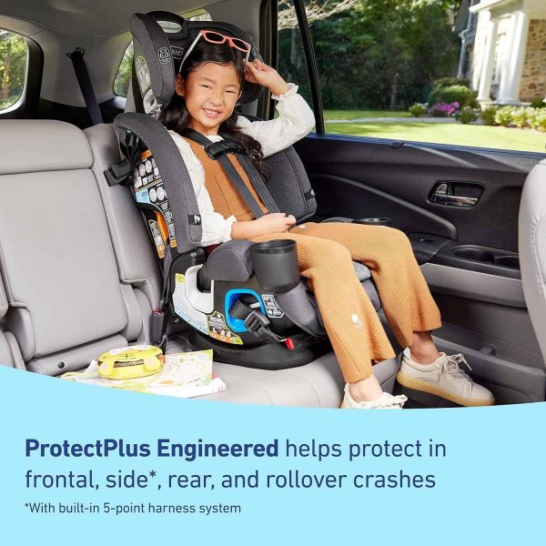 Graco 4Ever DLX Grad 5-in-1 Car Seat, Harrison - Image 6