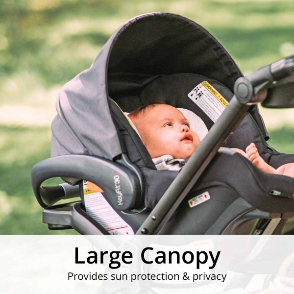 Chicco KeyFit 30 ClearTex Infant Car Seat and Base, Rear-Facing Seat for Infants 4-30 lbs, Includes Head and Body Support - Image 4