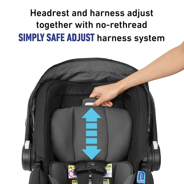 Graco SnugFit 35 Infant Car Seat | Baby Car Seat with Anti Rebound Bar, Gotham - Image 4
