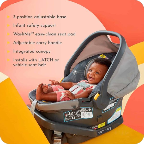 Century Carry On 35 Lightweight Infant Car Seat, Metro - Image 6